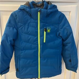 Spyder Blue Puffer Jacket